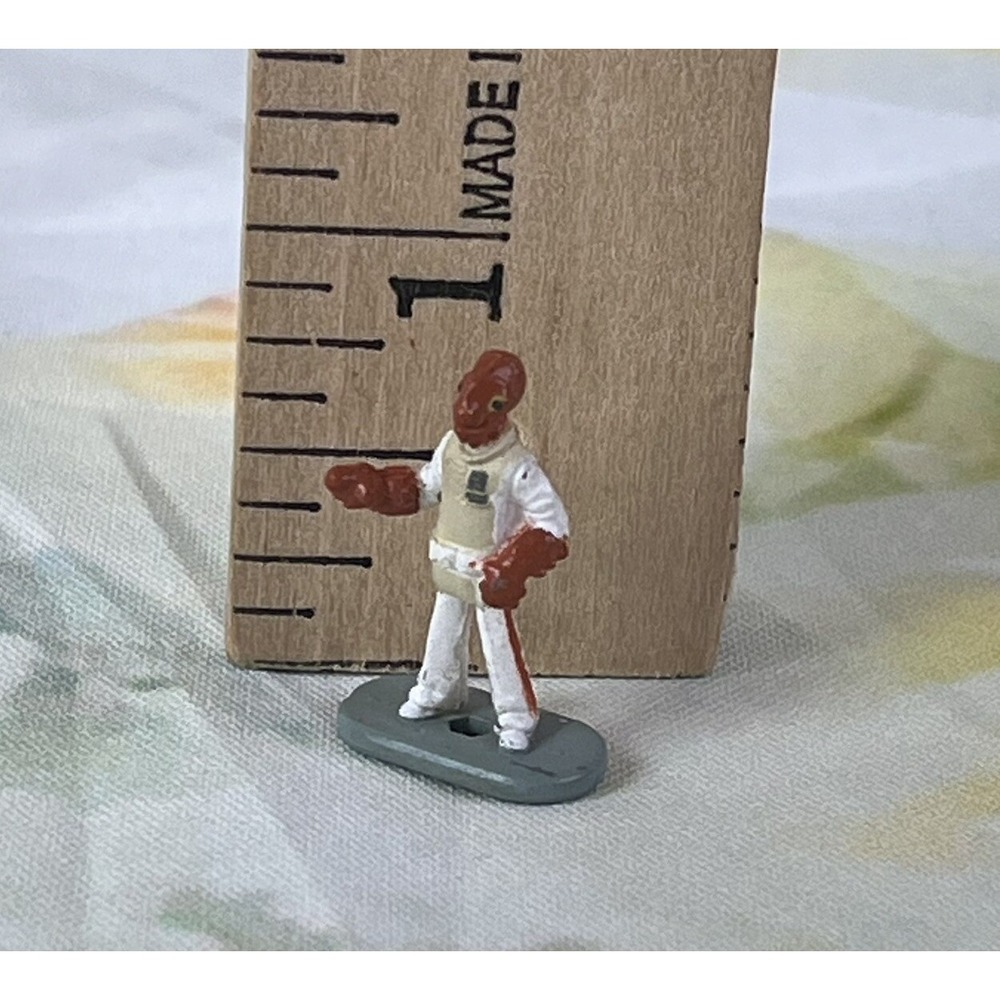 Star Wars Admiral Ackbar Mini Figure Micro Machines Galoob 1996 2 inch